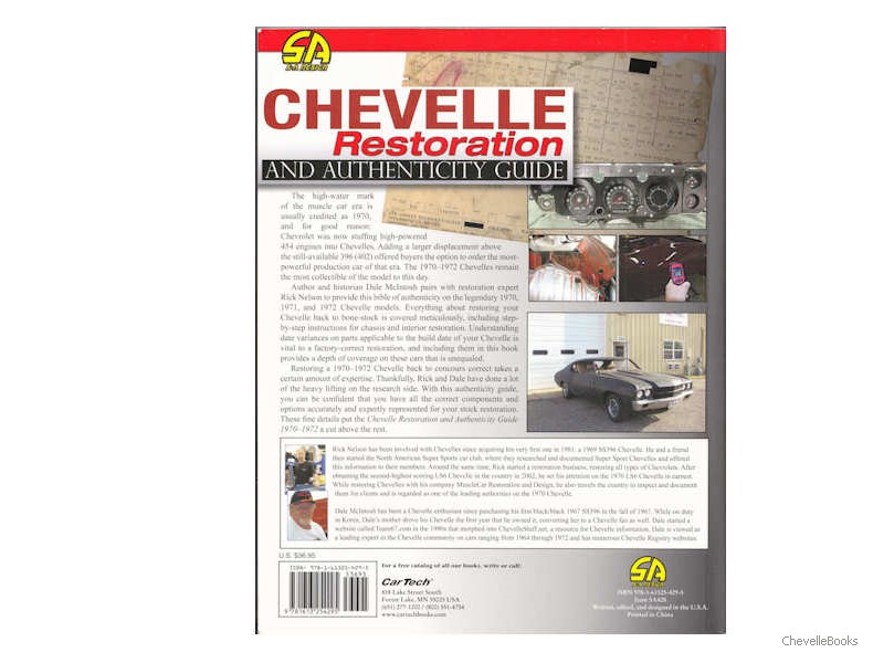 Chevelle Restoration & Authenticity guide